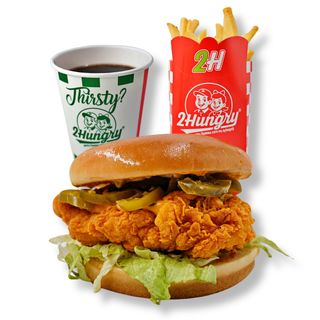 Spicy Crispy Chicken Burger Meniu