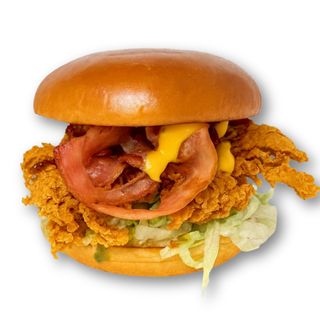 Crispy Bacon Chicken Burger