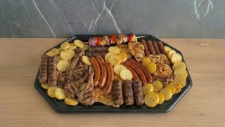 Platou Grill pentru 4 persoane