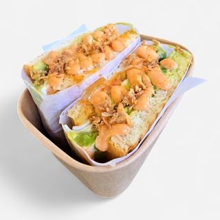 Kimchi Avo-Egg Sando