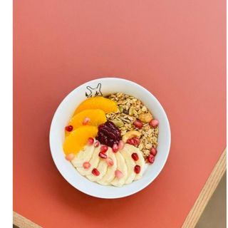 Seasonal granola bowl