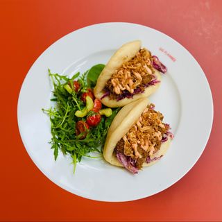 Bao Bun slow cooked pork teriyaki