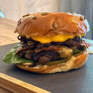 Double Smashed Burger
