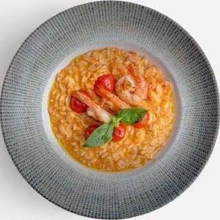 Risotto Gamberi e Zucchine