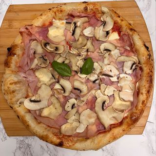Pizza Cotto e Funghi Ø32cm