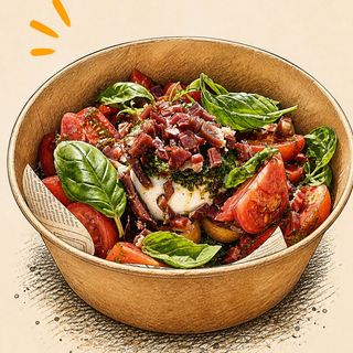 JAMON & BURRATA SALAD