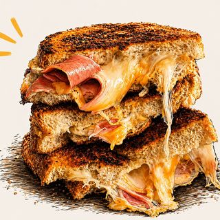 JAMON GRILLED CHEESE