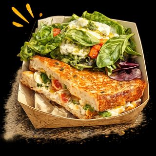 BURRATA GRILLED CHEESE (new)