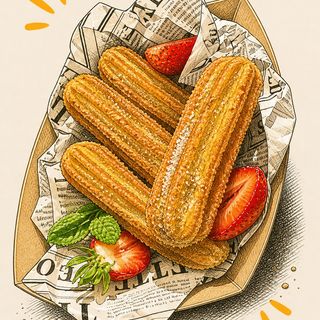 CHURROS CU CIOCOLATA