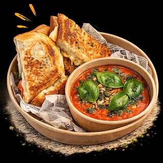 MENIU SUPA CREMA & GRILLED CHEESE