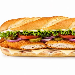 Sandwich snitel de pui