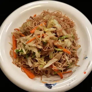 Tăiței de Orez cu Legume蔬菜炒粉干