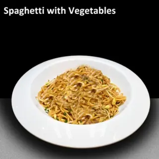 Spaghete cu Legume蔬菜炒面