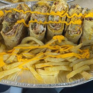 Meniu pui cheese kebab