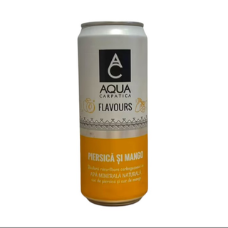 AQUA CARPATICA FLAVOURS - PIERSICĂ și MANGO