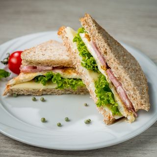 All day breakfast sandwich