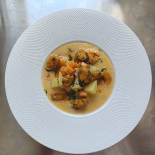 Chowder cu midii -370gr.