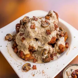 Wings in Cream & Mushroom & Bacon 250g