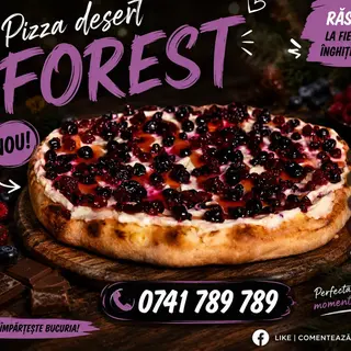 Pizza Desert Forest Ø32cm