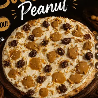 Pizza Desert Sweat Peanut Ø32cm