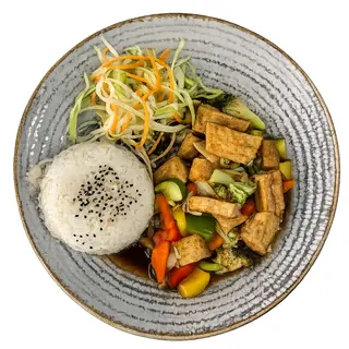 16C. Tofu Cu Sos Teriyaki - 500g