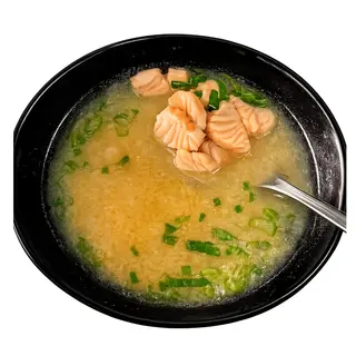 1B. Supă Miso Somon