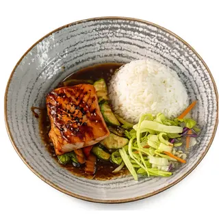16C. Somon Cu Sos Teriyaki - 500g