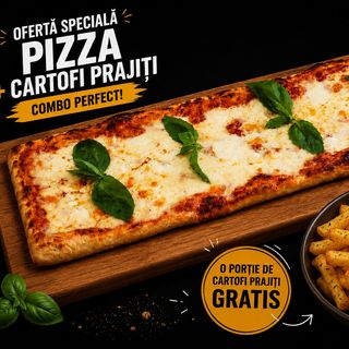 Pizza Margherita (+CP+2 sos)