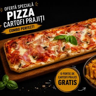 Pizza PROSCIUTTO(+CP+2 sos)