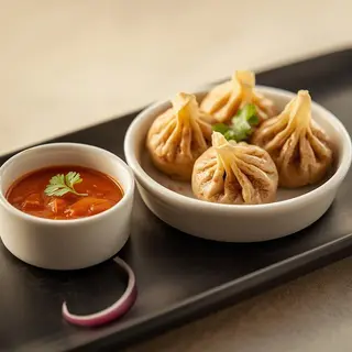 Beef Momo-Găluște Momo cu Vită la Abur (300g) – Autentic Asiatic