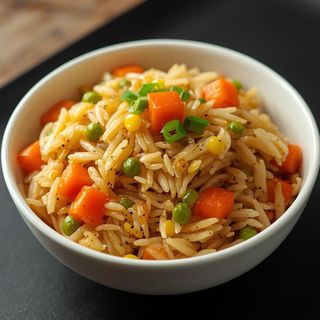 Orez cu legume- Orez Prăjit la Wok cu Legume (300g) – Produs de Post / Vegan
