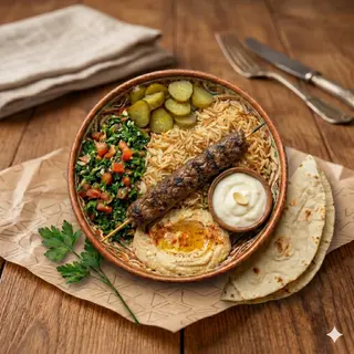 Bowl kafta libaneza / urfa kebab
