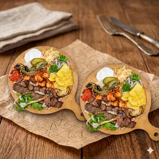 Mega platou combo mix grill (2 pers)