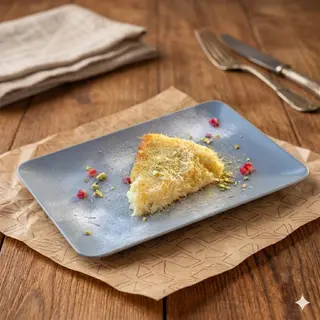 Desert traditional kunafa / kunefe