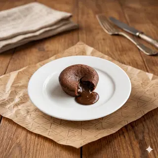 Lava cake cu ciocolata