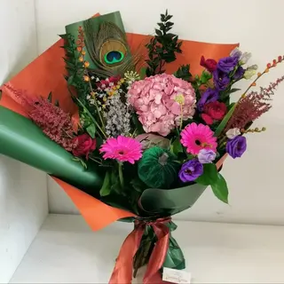 Buchet de flori Verde smarald
