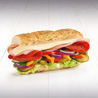 Chipotle șuncă și peperoni (15 cm)