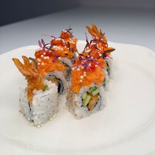 Sake crown roll