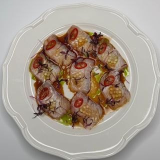 Sashimi de ricciola