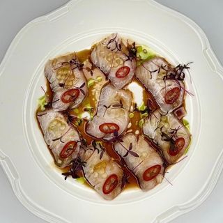 Carpaccio de caracatita