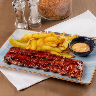 Spare ribs BBQ