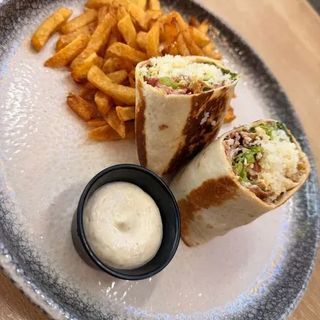 Chicken caesar wrap