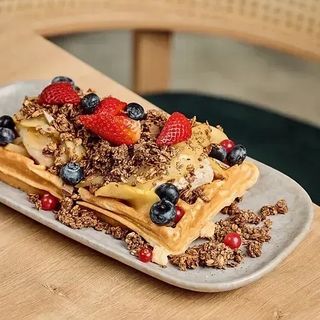 Goffre cu mascarpone