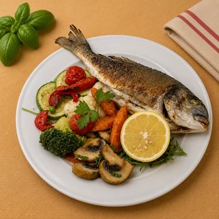 Meniu - Dorada la Gratar cu Legume