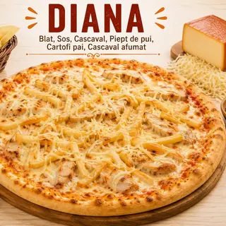 Pizza Diana 50 cm