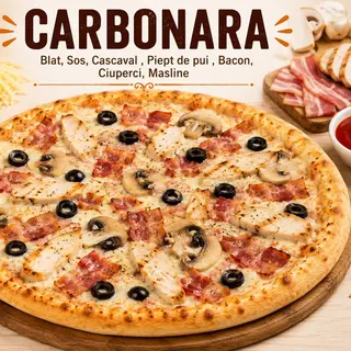 Pizza Carbonara 50 cm