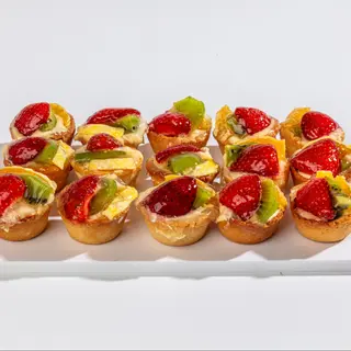 Mini Tarte Fructe Platou 6-8 Persoane