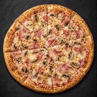 Pizza Prosciuto Funghi 40cm