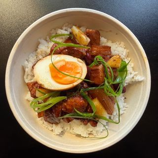 Porc Humba cu orez jasmine 400g