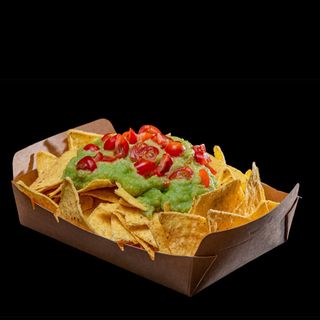 Loaded Guacamole Nachos